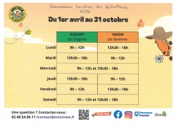 Nouveaux horaires des déchetteries du 1er avril au 31 octobre 2026